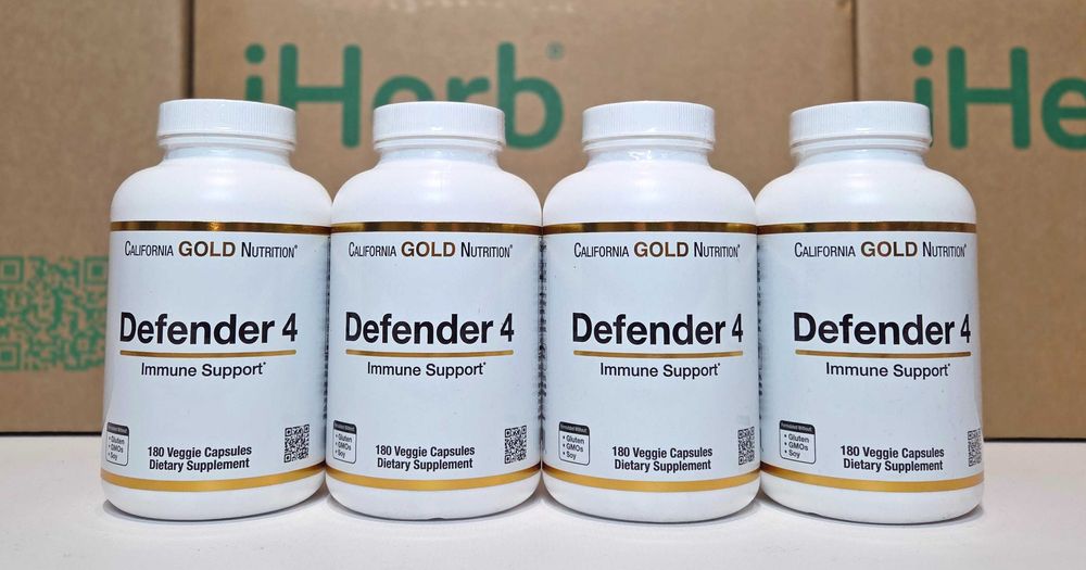 Immune 4 California GN. Селен, цинк та Д3 для імунітету, 60 і 180 шт