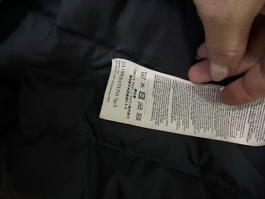Kurtka puchowa Emporio Armani EA7 ultra lekka