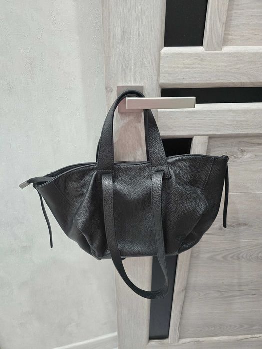 Сумка шкіряна Prego довгі ручки