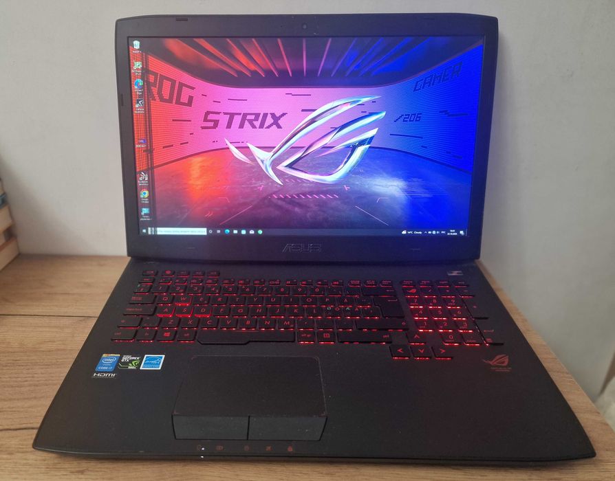 Asus ROG G751J/17,3/Core i7 – 4710HQ/16GB/SSD+HDD/GеFоrсе GТX980 4GB