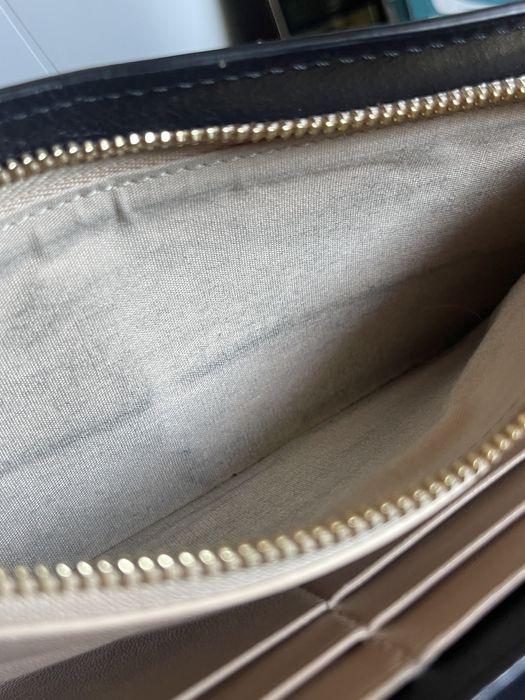 Skórzany portfel Chloe flap leather wallet