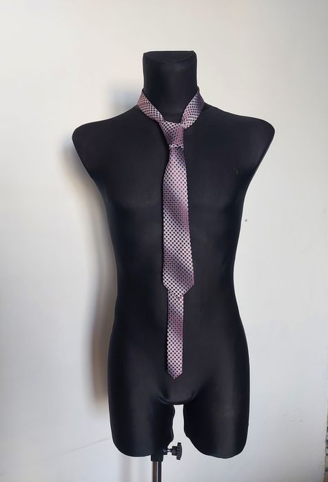 Elegancki krawat Roberto Gabbani mikrofibra klasyczny styl ombre