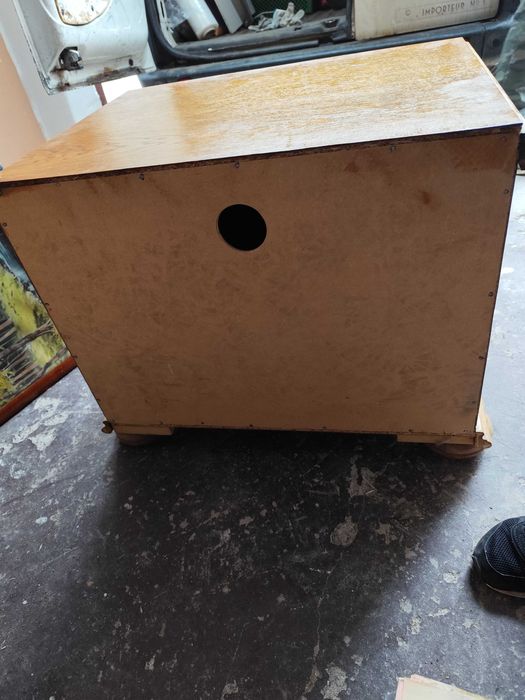 Szafka dębowa pod telewizor