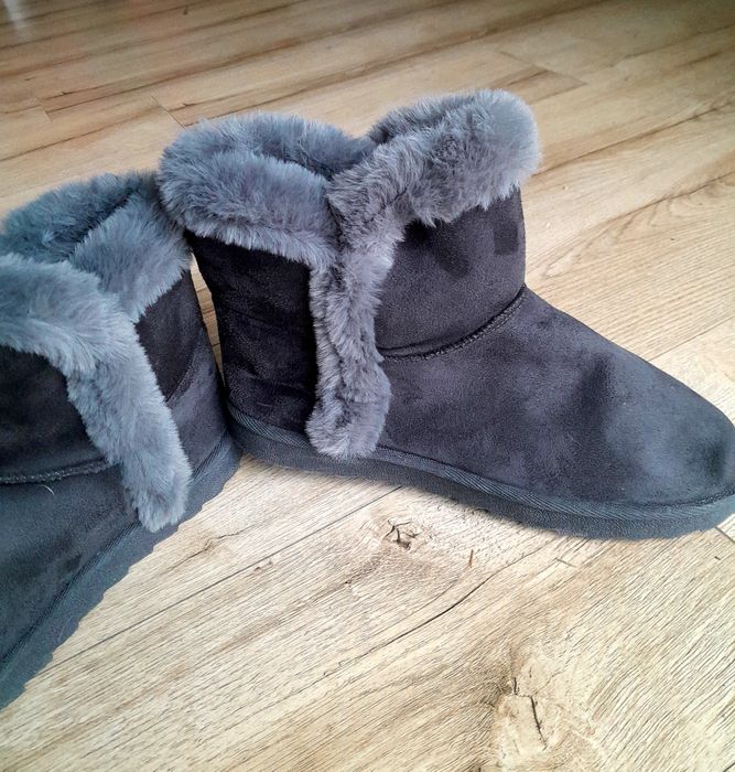 Buty damskie zimowe śniegowce r.40 NOWE