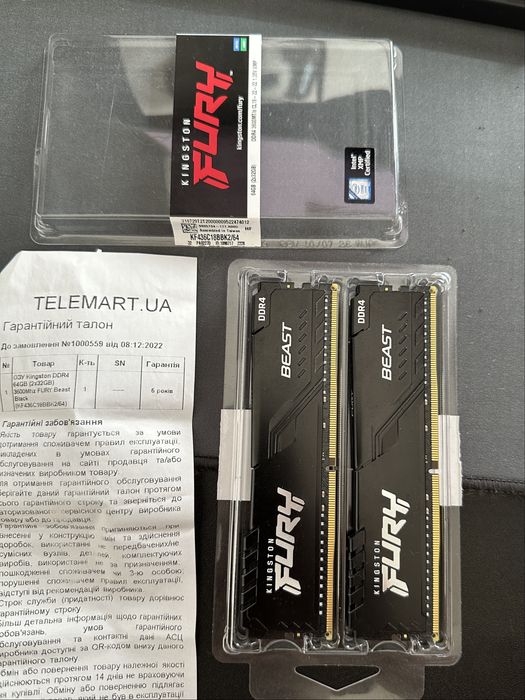 ddr4 64gb 3600 - купити комп'ютери та комплектуючі - Ціна на OLX.ua
