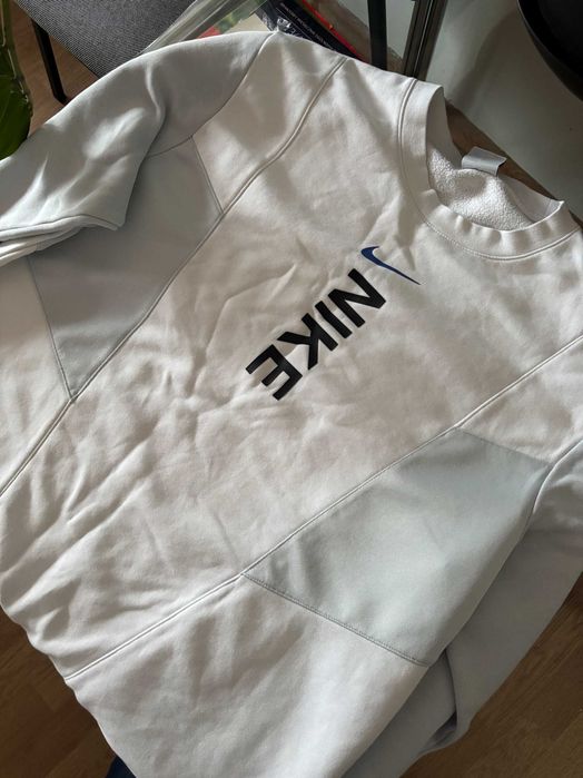 Nike bluza męska biała wygląda jak nowa