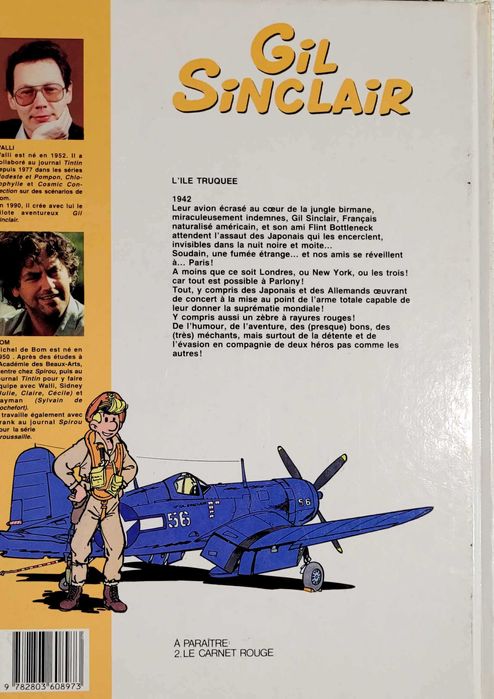 Gil Sinclair T1.1. L'île truquée 2ª Guerra Mundial alternativa