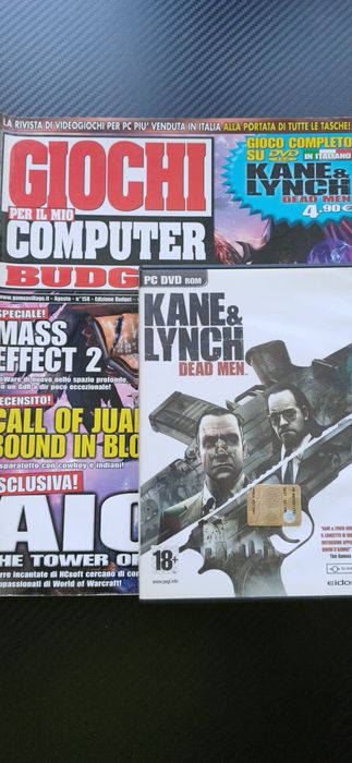 Kane&Lynch Dead Man (ITA/ANG) na PC wraz z magazynem GIOCHI