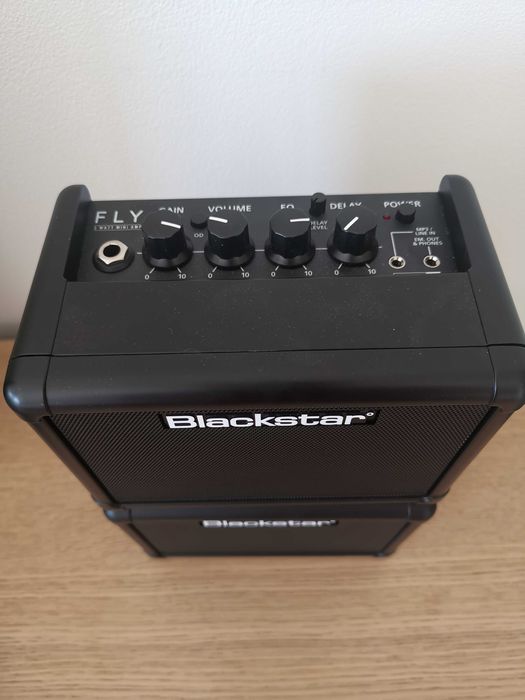 Amplificador blackstar mini fly 3 com cab de extensão