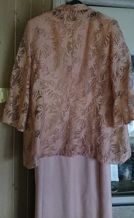 Komplet damski pomarańczowy