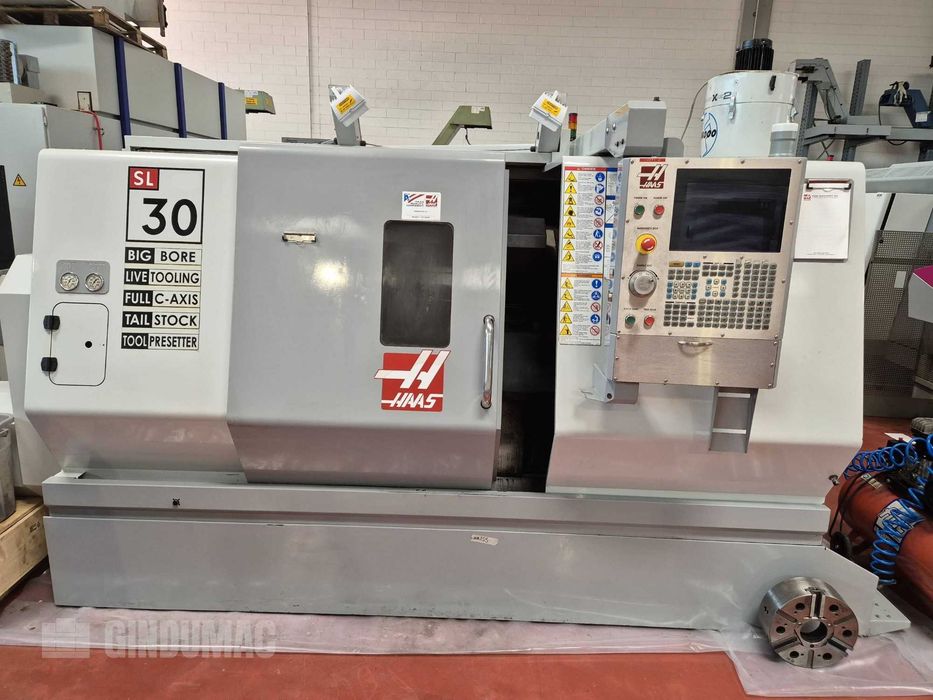 Tokarka HAAS SL 30TBHE - narzędzia napędzane
