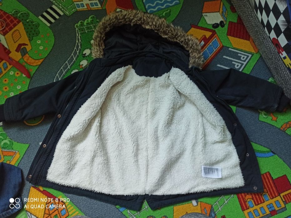 Kurtka parka rozmiar 116