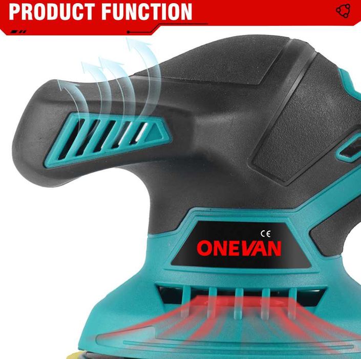 F887 Polidora orbital com 6 velocidades  acessórios incluidos