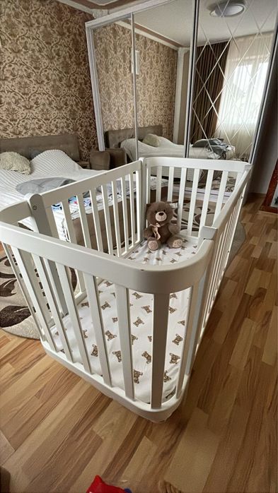 Дитяче ліжко Верес з маятником та матрацом