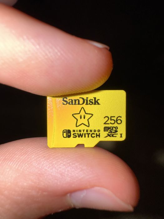 Карта памяти SanDisk microSDXC Nintendo Switch 256GB Оригинал