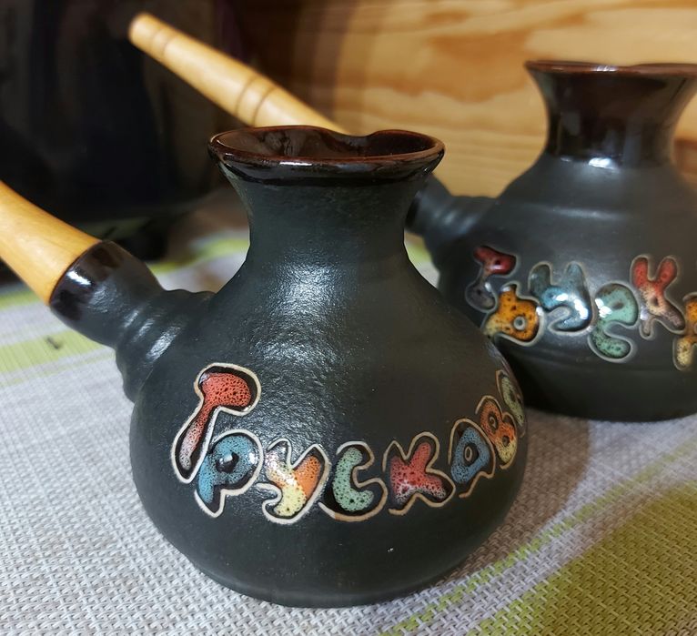 Вінтаж кавовий сервіз турка горнятко