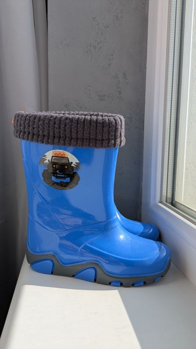 Дитячі гумові чоботи для хлопчика Demar Twister Lux