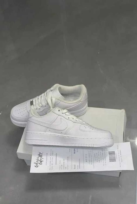 Nike Air Force 1 One All White 36