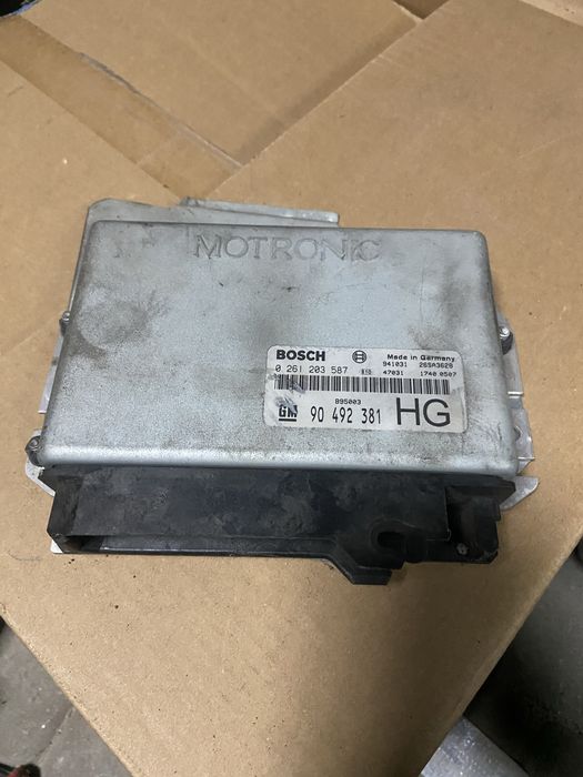 Opis wiązki komputera silnika (ECU) – Opel Omega 2.0 Benzyna