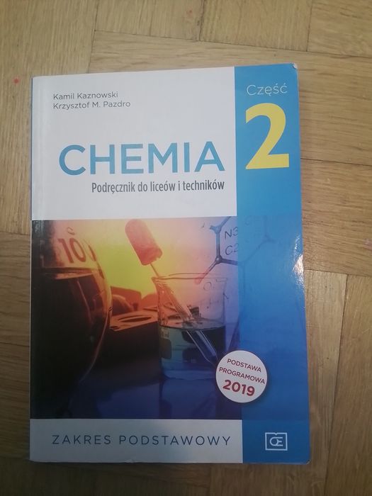 Podrecznik do chemii, Pazdro, 2 liceum,  zakres podstawowy