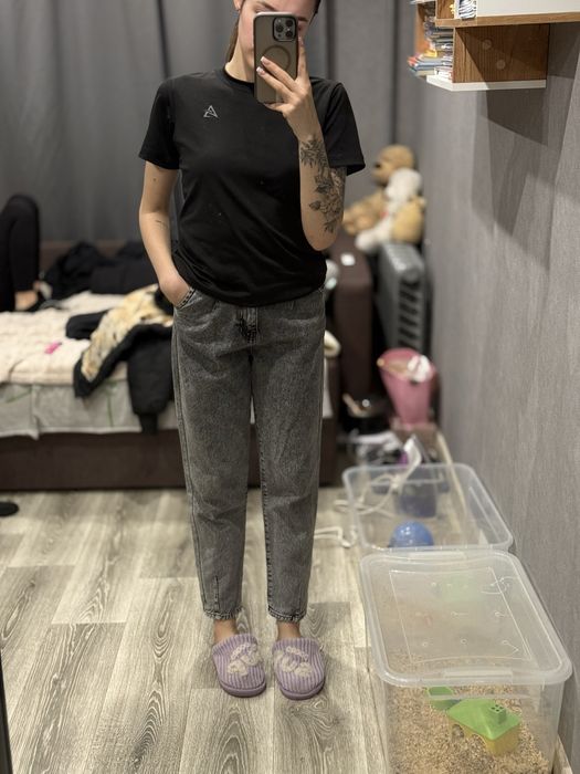 Джинси МОМ.