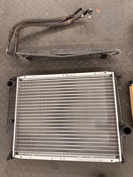 Chłodnica oleju z wężami BMW E30 rarytas 325i M20B25 upgrade drift KJS