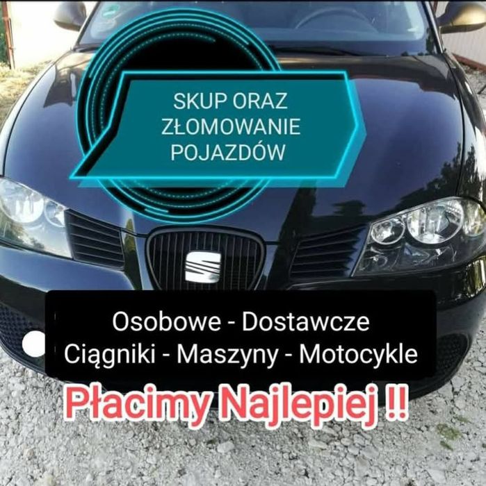 Skup Aut Ciągników Maszyn Rolniczych Wózków Widłowych Przyczep Kasacja