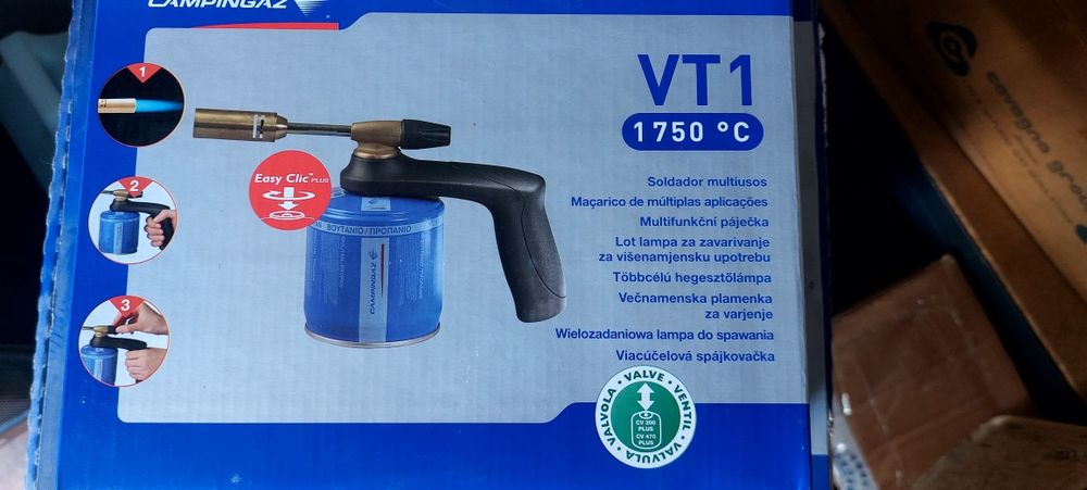 Maçarico a gás novo