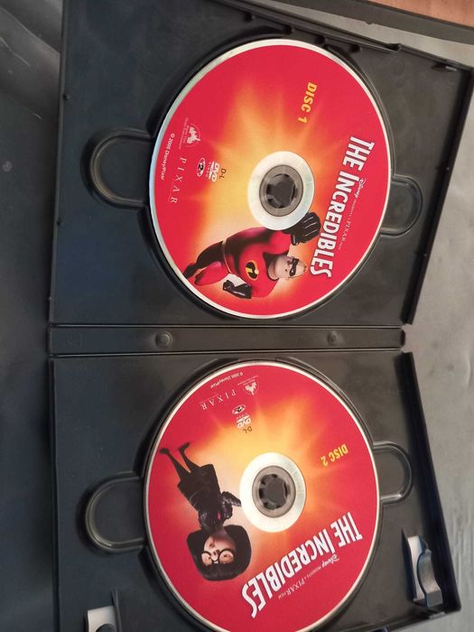 2 Dvd s THE INCREDIBLES – 2 DISCOS Filme Original DOBRADO em Português