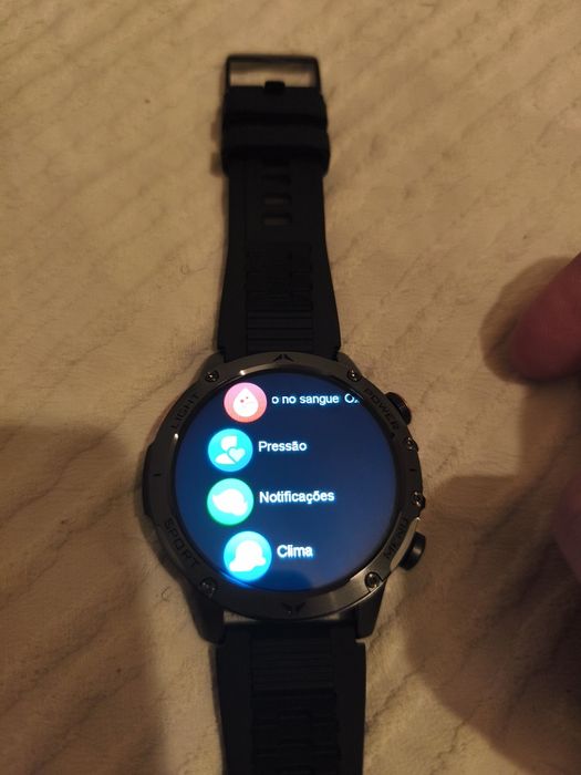 Smartwatch Militar AK87 "Sport" (Lanterna LED) – Para Troca