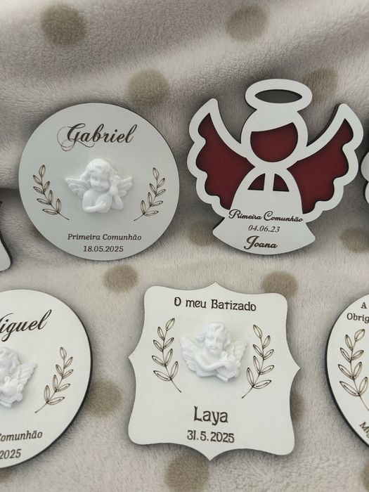 Lembranças batizado e comunhão personalizadas