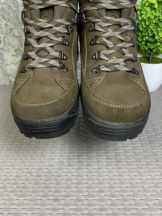 Meindl ботинки 42-43 размер кожаные трекинговые коричневые