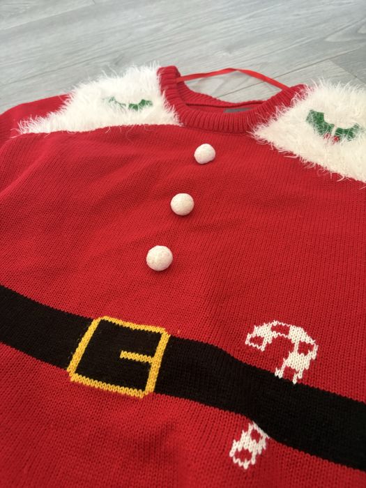 Сукня міссіс Санти, плаття новорічне, карнавальне, костюм ельфа