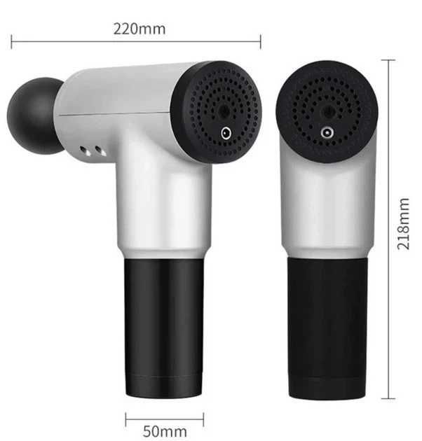 М'язовий масажер Fascial Gun FH-320, ударний вібро масажер для тіла