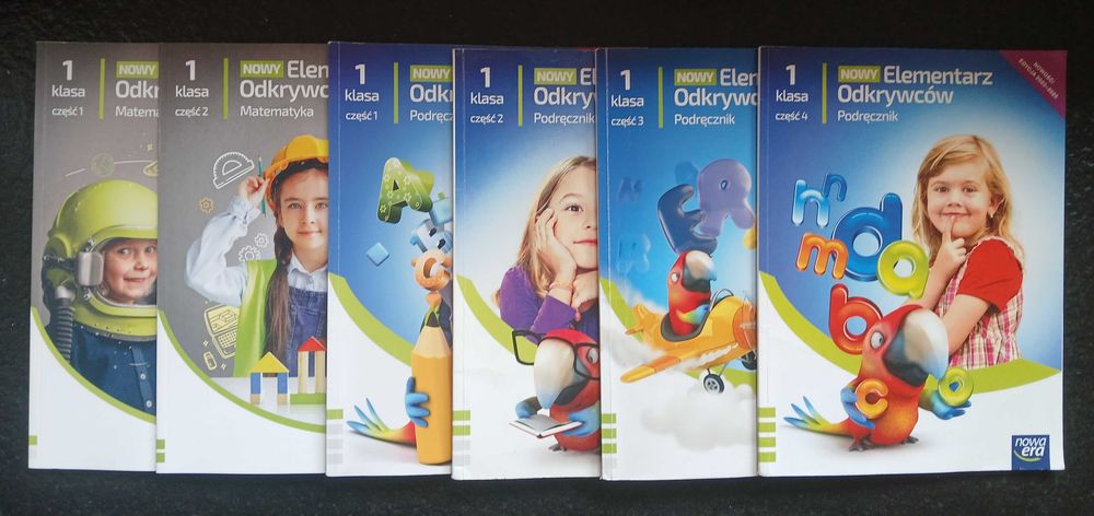 Nowy Elementarz Odkrywców 1 Nowa Era komplet podręczników do klasy 1