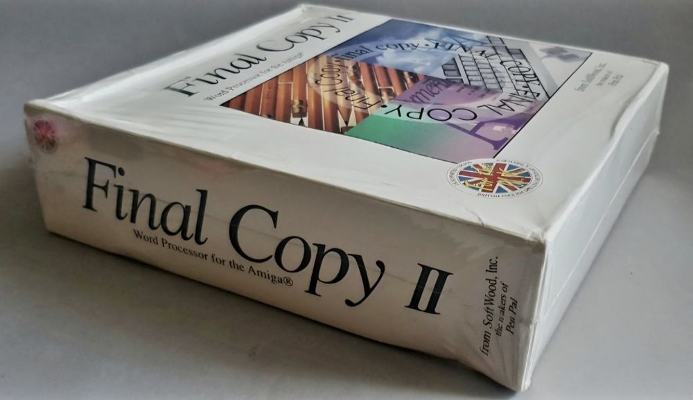 Programy na Amigę Final Copy i Opus