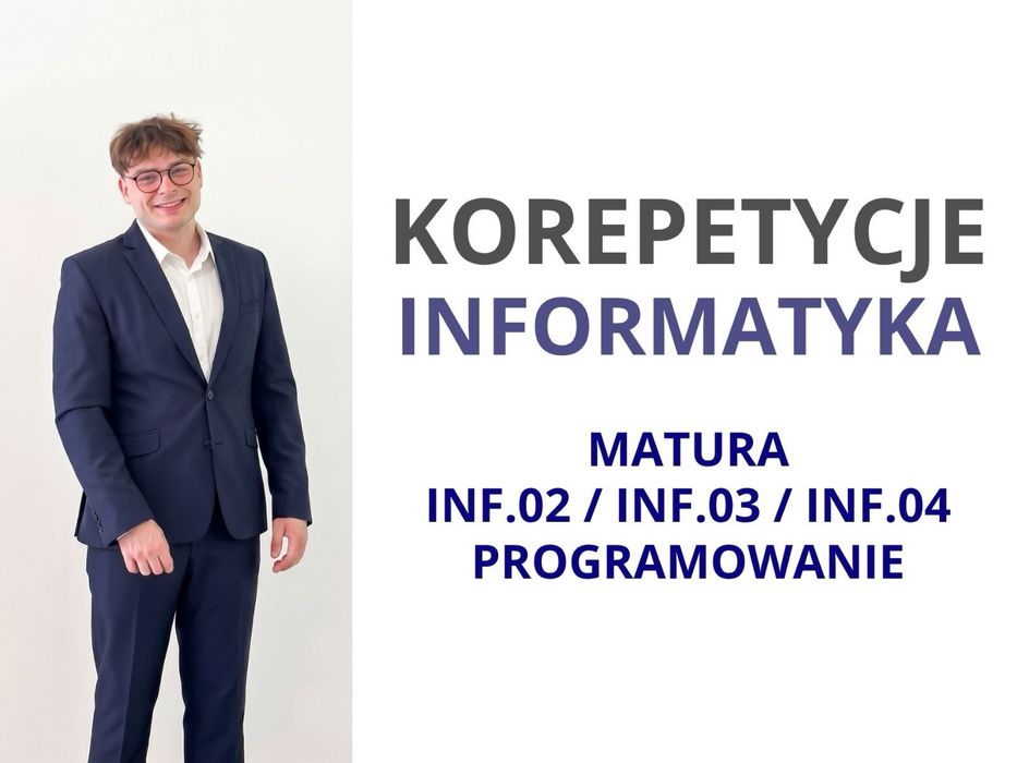 Korepetycje INFORMATYKA Online/Wrocław