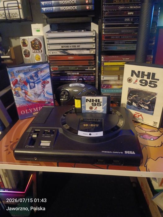 Konsola gra SEGA Mega Drive 16-bit