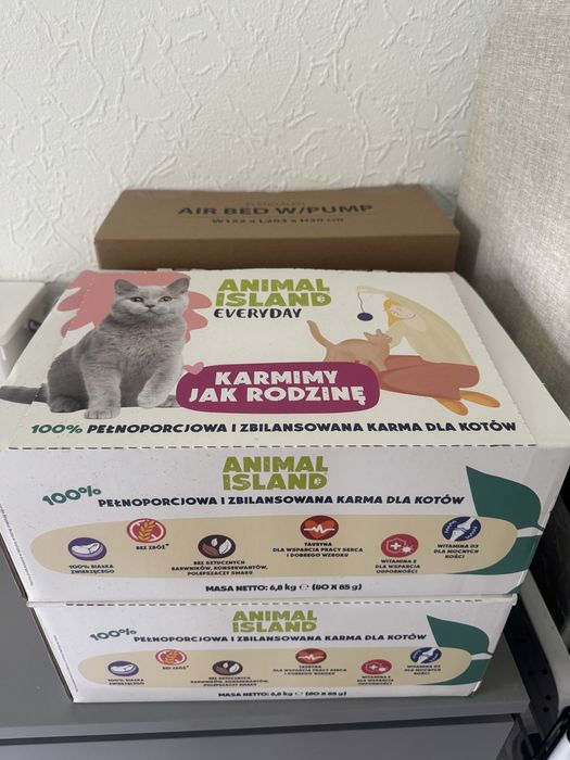 Karma dla kota Animal island duza paczka 153x85g