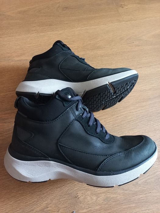 Ботінки шкіряні демисезонні Clarks 37р