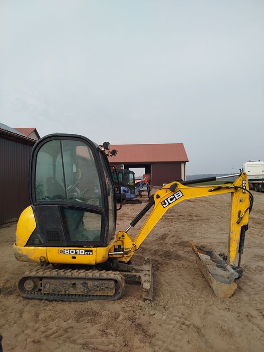 JCB 8018 minikoparka 1300mth
