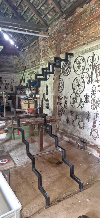 Konstrukcja schodów stalowych