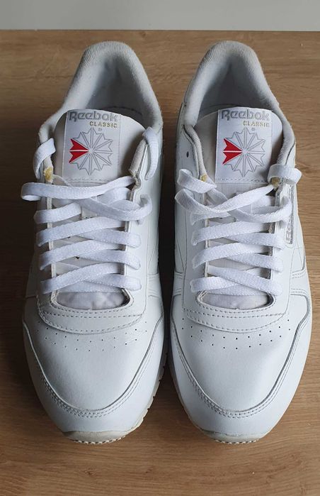 Sneakersy męski Reebok classic leather GY0953 stan bdb wkładka 27 cm rozm. 42