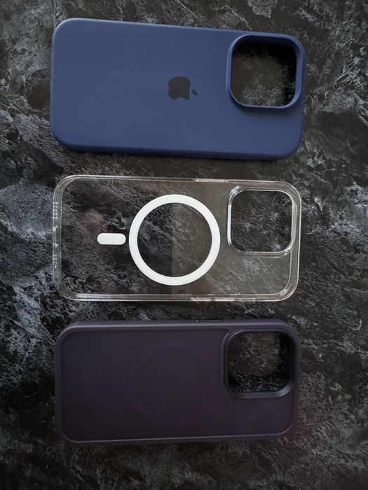 Чохли на iphone 14 pro фіолетовий і синій