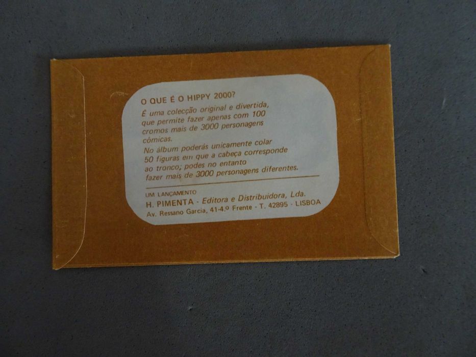 Carteira de cromos fechada Hippy 2000