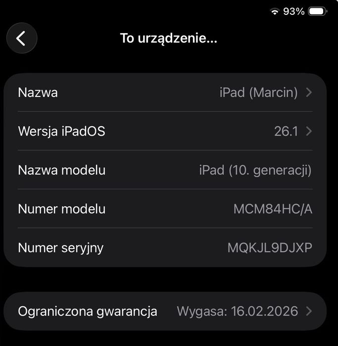 iPad 10. generacji 64 GB Niebieski • Jak nowy •  Akcesoria