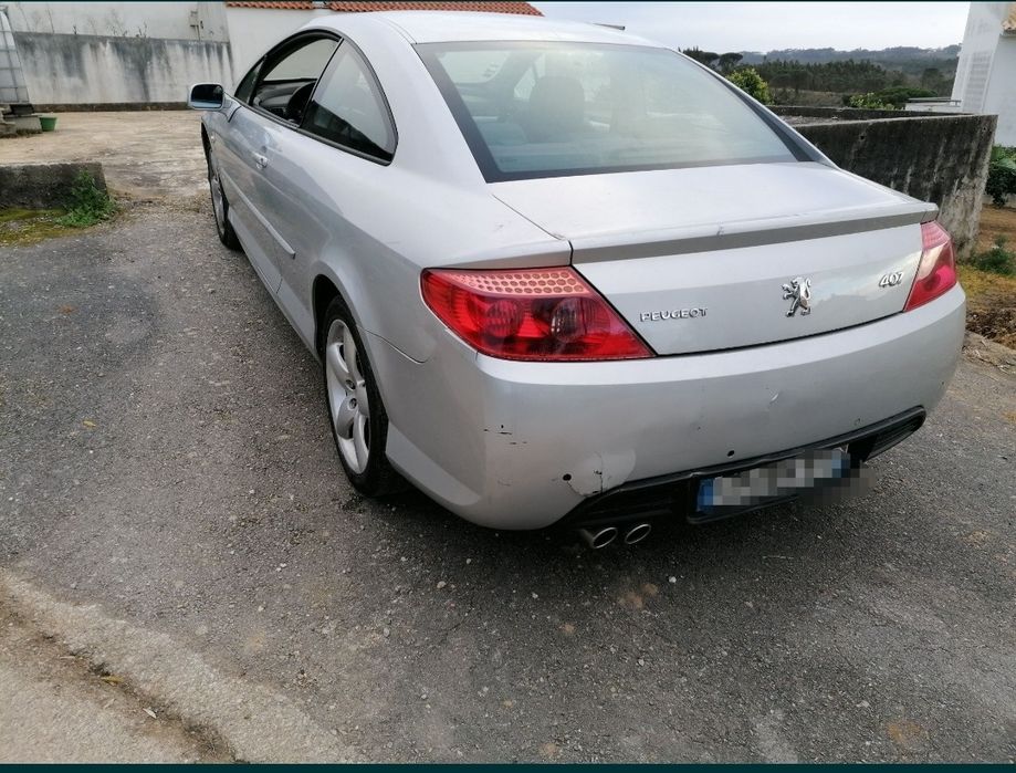 Peugeot 407 coupe só peças