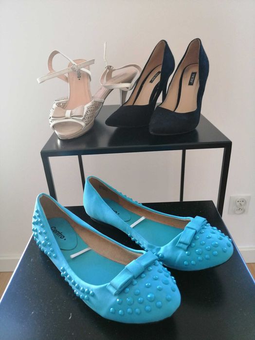 Buty 3 pary roz. 37