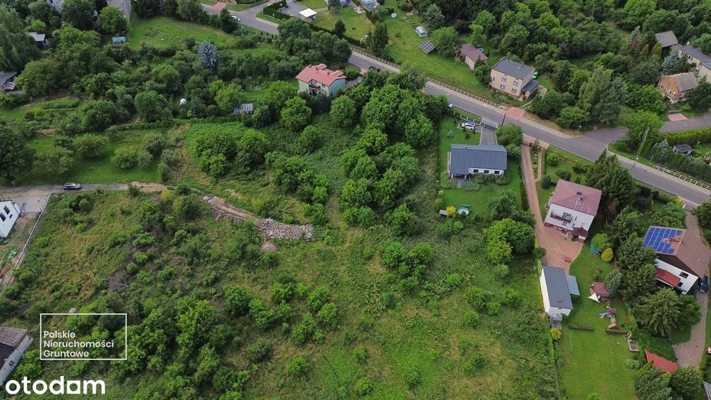 Działka Budowlana w Sarnowie 2031 m² asfalt + media Jedyna taka