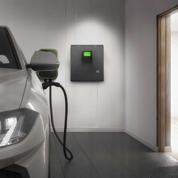 Гібридний сонячний Інвертор 2000W 12V. ДЖБ ИБП Гибридный Инвертор.